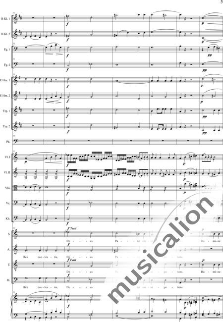 Brosig, Moritz
: Dritte Messe: Gloria - Solo>sop/alto/Ten/bajo+Coro>SATB+[Clar2+Fg2]+[Cr2+Trp2]+Tp+Org+[Vl2+Vla+Vc+Cb]:5