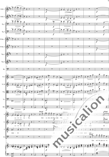 Brosig, Moritz
: Dritte Messe: Gloria - Solo>sop/alto/Ten/bajo+Coro>SATB+[Clar2+Fg2]+[Cr2+Trp2]+Tp+Org+[Vl2+Vla+Vc+Cb]:7