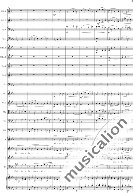 Brosig, Moritz
: Dritte Messe: Kyrie - Solo>sop/alto/Ten/bajo+Coro>SATB+[Clar2+Fg2]+[Cr2+Trp2]+Tp+Org+[Vl2+Vla+Vc+Cb]:3