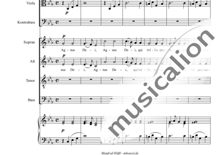 Brosig, Moritz
: Requiem in C: Agnus Dei - Solo>Ten/bajo+Coro>SATB+Ob2+Cr2+Org+[Vl2+Vla+Cb]:1