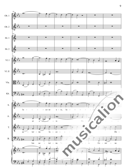 Brosig, Moritz
: Requiem in C: Agnus Dei - Solo>Ten/bajo+Coro>SATB+Ob2+Cr2+Org+[Vl2+Vla+Cb]:9