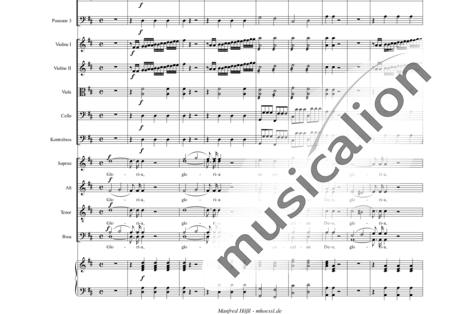 Brosig, Moritz
: Fest-Messe: Gloria - Solo>sop/alto/Ten/bajo+Coro>SATB+[Clar2+Fg2]+[Cr2+Trb3+Trp2]+Tp+Org+[Vl2+Vla+Vc+Cb]:1