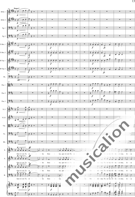 Brosig, Moritz
: Fest-Messe: Gloria - Solo>sop/alto/Ten/bajo+Coro>SATB+[Clar2+Fg2]+[Cr2+Trb3+Trp2]+Tp+Org+[Vl2+Vla+Vc+Cb]:13
