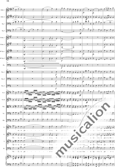Brosig, Moritz
: Fest-Messe: Gloria - Solo>sop/alto/Ten/bajo+Coro>SATB+[Clar2+Fg2]+[Cr2+Trb3+Trp2]+Tp+Org+[Vl2+Vla+Vc+Cb]:16