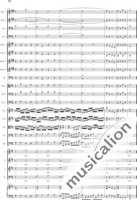 Brosig, Moritz
: Fest-Messe: Gloria - Solo>sop/alto/Ten/bajo+Coro>SATB+[Clar2+Fg2]+[Cr2+Trb3+Trp2]+Tp+Org+[Vl2+Vla+Vc+Cb]:18