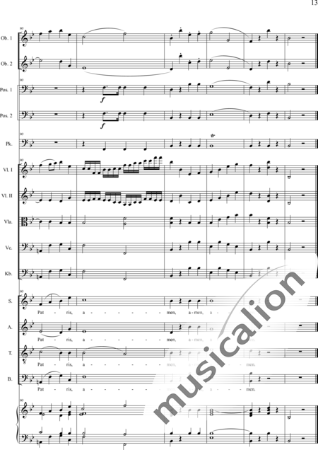 Brosig, Moritz
: Mass No. 6: Gloria - Solo>alto/Ten/bajo+Coro>SATB+Violoncello+Ob2+Trb2+Tp+Org+[Vl2+Vla+Cb]:13