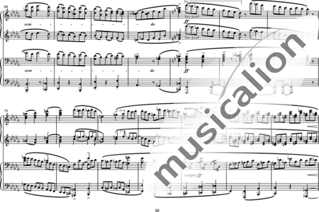 Reger, Max: Vivace (ma non troppo) (4) - Klavier>4händig:4
