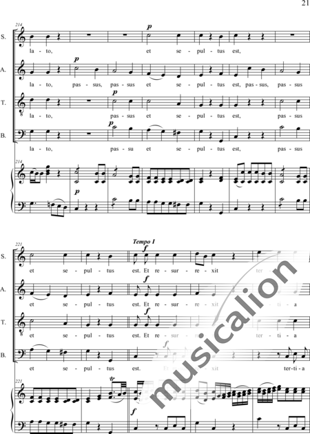 Dedler, Rochus: Missa I in C, Orgelpartitur - Solo>Sop/Alt/Bass+Chor>SATB+Org:21