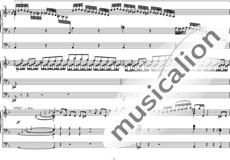 Reger, Max: Fuge für Orgel - Orgel:6
