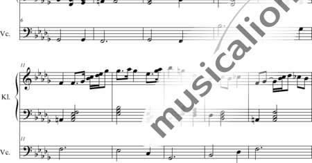 Weidner, Herb: Les Sirènes - Violoncello+Klavier:1