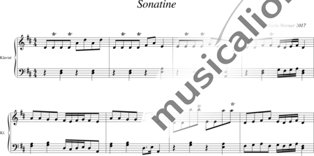 Werner, Friedhelm: Sonatina - Piano:0