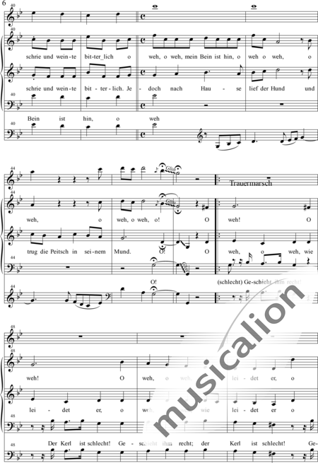 Wocke, Erich: Der böse Friedrich - Solo>sop/alto/Ten+Fl+Org+Vc:4