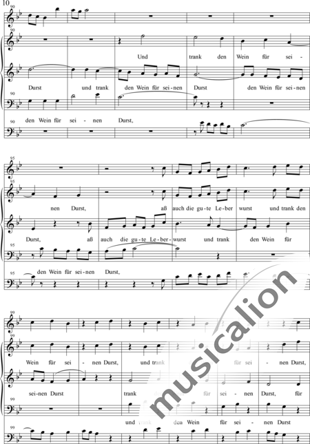 Wocke, Erich: Der böse Friedrich - Solo>sop/alto/Ten+Fl+Org+Vc:8