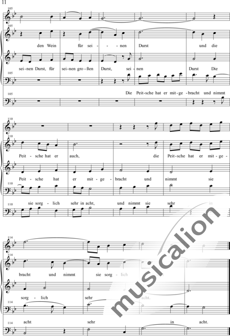 Wocke, Erich: Der böse Friedrich - Solo>sop/alto/Ten+Fl+Org+Vc:9