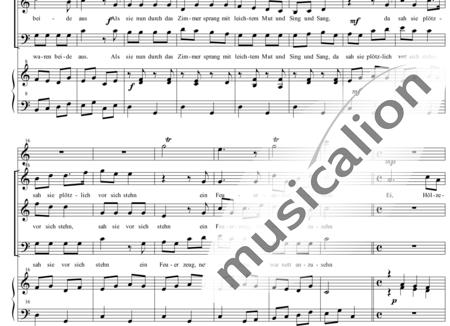 Wocke, Erich: Paulinchen - Solo>sop/alto/Ten+Fl+Org+Vc:1