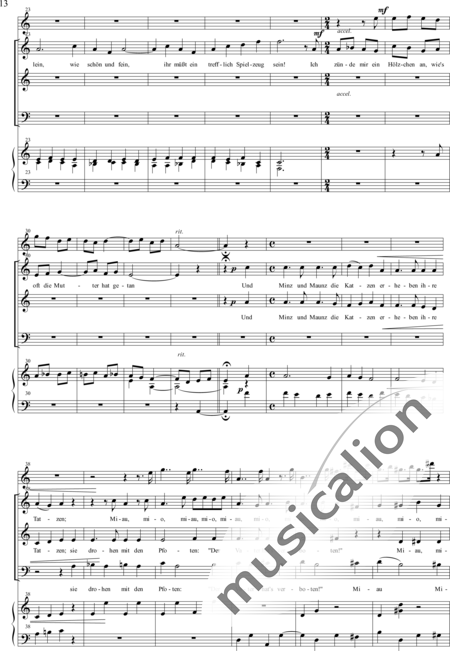 Wocke, Erich: Paulinchen - Solo>sop/alto/Ten+Fl+Org+Vc:2