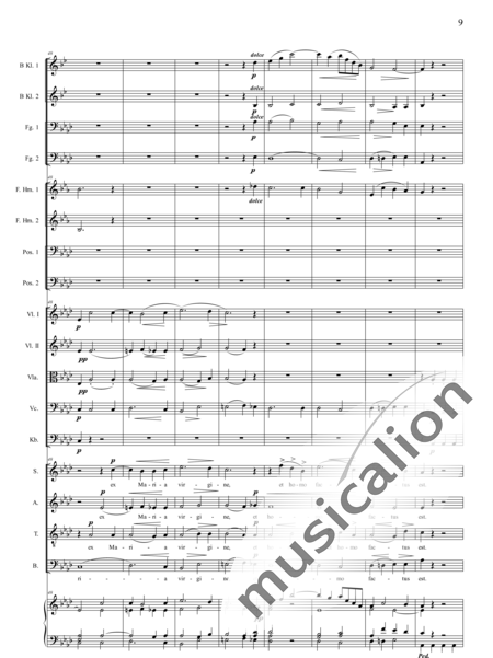 Filke, Max
: Missa in E-flat: Credo - Solo>sop/alto/Ten/bajo+Coro>SATB+[Clar2+Fg2]+[Cr2+Trb2]+Org+[Vl2+Vla+Vc+Cb]:9