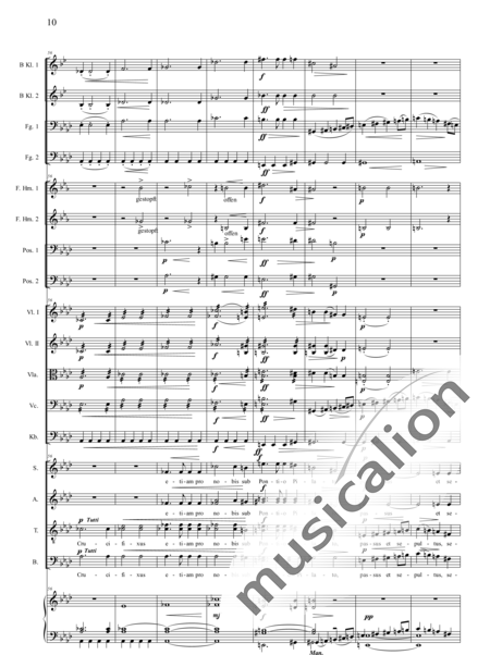 Filke, Max
: Missa in E-flat: Credo - Solo>sop/alto/Ten/bajo+Coro>SATB+[Clar2+Fg2]+[Cr2+Trb2]+Org+[Vl2+Vla+Vc+Cb]:10