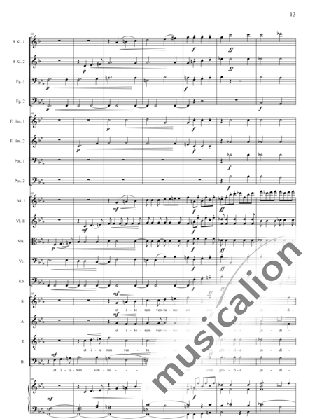 Filke, Max
: Missa in E-flat: Credo - Solo>sop/alto/Ten/bajo+Coro>SATB+[Clar2+Fg2]+[Cr2+Trb2]+Org+[Vl2+Vla+Vc+Cb]:13