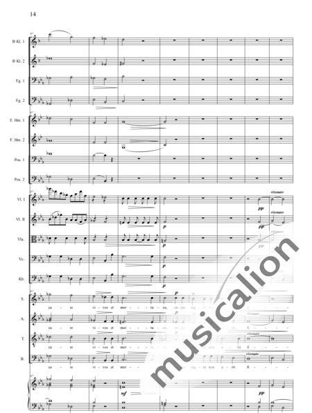 Filke, Max
: Missa in E-flat: Credo - Solo>sop/alto/Ten/bajo+Coro>SATB+[Clar2+Fg2]+[Cr2+Trb2]+Org+[Vl2+Vla+Vc+Cb]:14