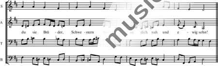 Reger, Max: Auferstanden, auferstanden - Chor>SATB:5