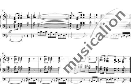 Gounod, Charles: Marche Solennelle de Procession - Orgel>mPed:1