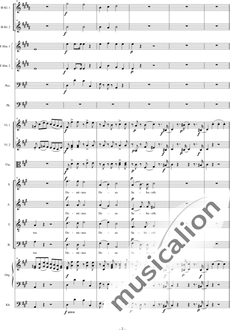 Führer, Robert
: Pastoralmesse A-Dur: Sanctus (Pastoral Mass A-major: Sanctus) - Solo>sop+Coro>SATB+Clar2+[Cr2+Trb]+Tp+Org+[Vl2+Vla+Cb]:2
