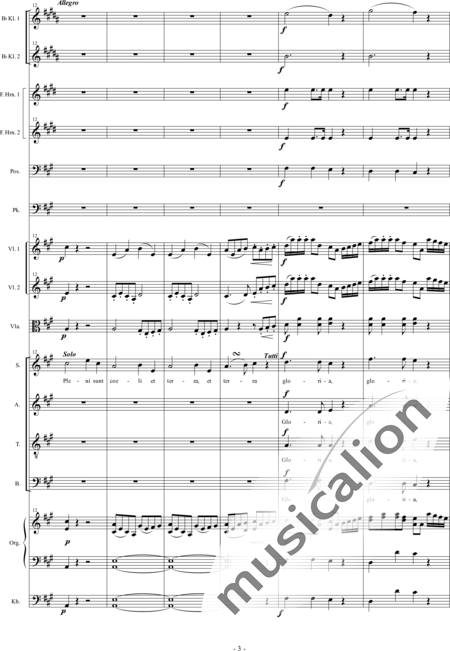 Führer, Robert
: Pastoralmesse A-Dur: Sanctus (Pastoral Mass A-major: Sanctus) - Solo>sop+Coro>SATB+Clar2+[Cr2+Trb]+Tp+Org+[Vl2+Vla+Cb]:3