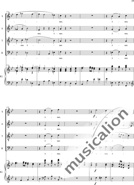 Haydn, (Franz) Joseph: Gloria - Chor>SATB+Orgel:29