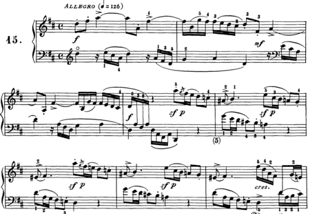 Scarlatti, Domenico: Sonata No. 15 - Piano:0