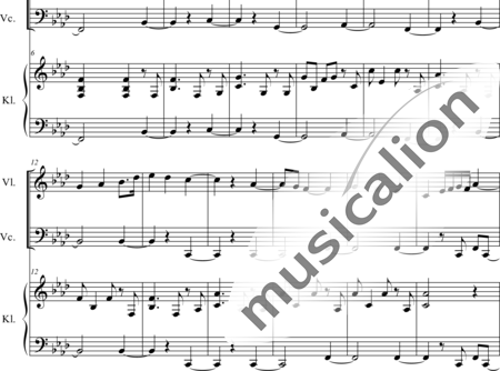 Weidner, Herb: Marry me - a Romance - Violine+Kl+Vc:1