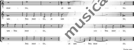 Gesualdo, Carlo
: Responsorium No. 8: Aestimatus sum - Coro>SATTB:4