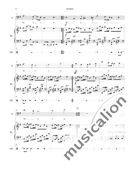 Monroy Bustos, Milton Javier: Carl Orff Competition 2018: Schatten - Solo>Bass+Px+Hf:8