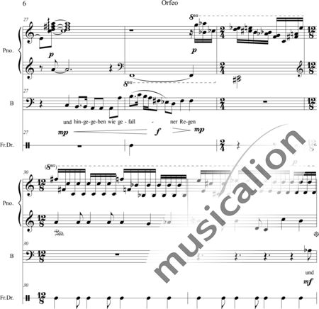 Cagle, Chad: Carl Orff Competition 2018 Orfeo - Solo>Bass+Px+Kl:6