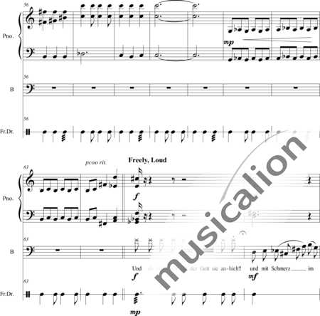 Cagle, Chad: Carl Orff Competition 2018 Orfeo - Solo>Bass+Px+Kl:10