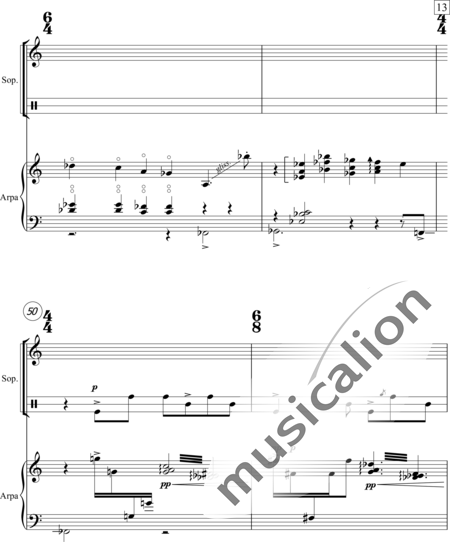 Laya, Luis: Carl Orff Competition 2018 Eurydice´s Transfiguration - Solo>Sop+Px+Hf:18