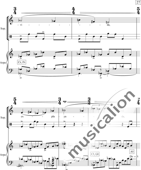 Laya, Luis: Carl Orff Competition 2018 Eurydice´s Transfiguration - Solo>Sop+Px+Hf:32