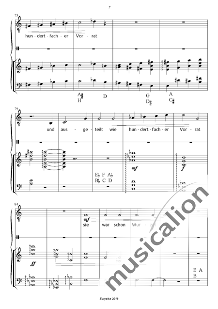 Aurig, Solco: Carl Orff Competition 2018 Eurydike - Solo>bajo+Perc+Arp:7