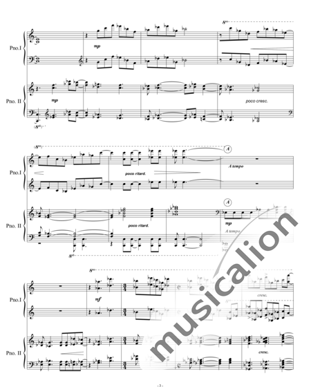 Denev, Lyubomir: Dedication - Piano 2:3