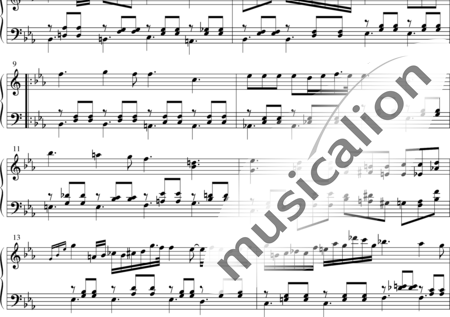 Chopin, Frederic: Nocturne Es-Dur - Orgel:1