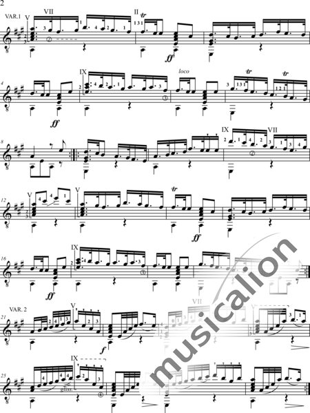 Blum, Carl: Romance Espagnole (with variations) - Guirarra:2