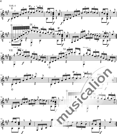 Blum, Carl: Romance Espagnole (with variations) - Guirarra:4