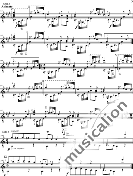 Blum, Carl: Romance Espagnole (with variations) - Guirarra:5