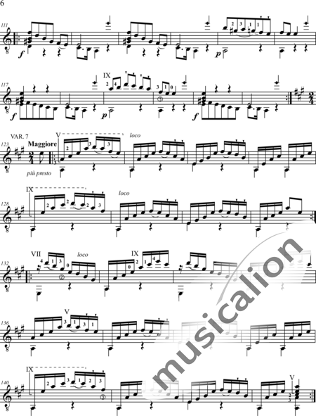 Blum, Carl: Romance Espagnole (with variations) - Guirarra:6