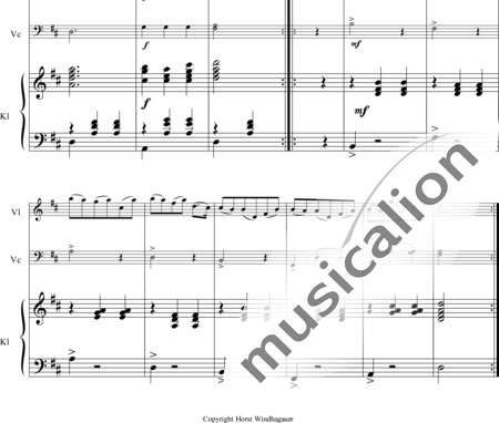 Schubert, Franz (Peter): German Dances and First Waltz - Violín+Pno+Vc:1
