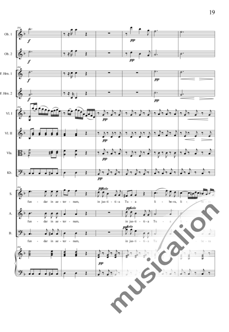 Diabelli, Anton: Vias Tuas: Offertorium - Chor>SAB+Ob2+HnF2+Org+[Vl2+Vla+Kb]:19