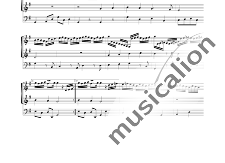 Böhm, Georg: Freu dich sehr, o meine Seele, Choralbearbeitung (Partita 12) in G, c.f. = m.s. - Orgel>mPed:1