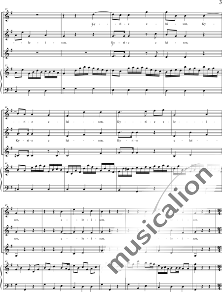 Haydn, (Johann) Michael: Missa sub titulo Sancti Leopoldi - Solo>Sop2/Alt+Chor>SSA+Kl:3