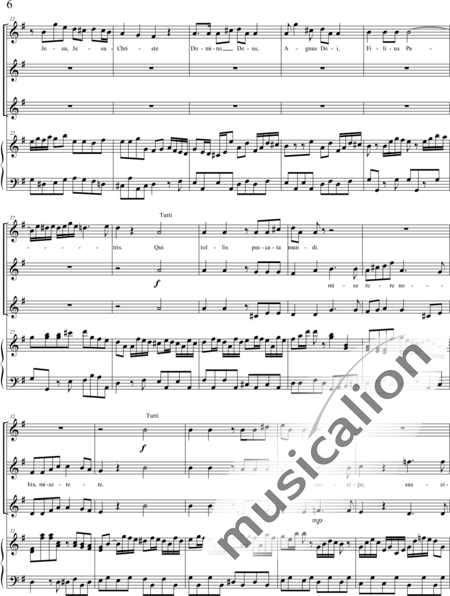 Haydn, (Johann) Michael: Missa sub titulo Sancti Leopoldi - Solo>Sop2/Alt+Chor>SSA+Kl:6