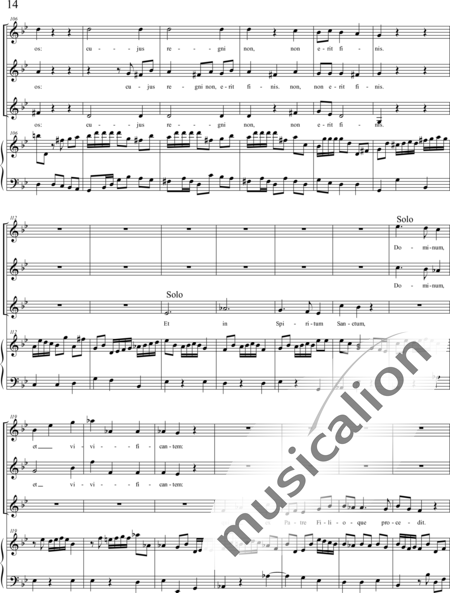 Haydn, (Johann) Michael: Missa sub titulo Sancti Leopoldi - Solo>Sop2/Alt+Chor>SSA+Kl:14